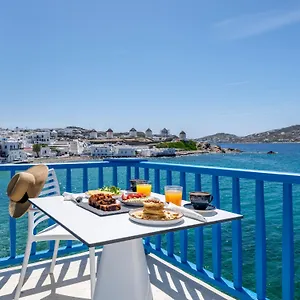 Bluetopia Alojamento de Acomodação e Pequeno-almoço Mykonos Town